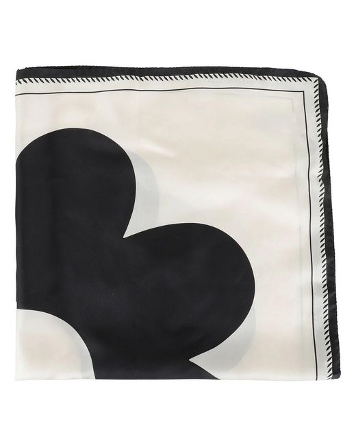 Silky Scarves Marni en coloris Black