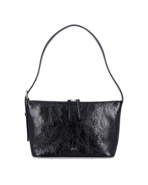 A.P.C. Black Shoulder Bags