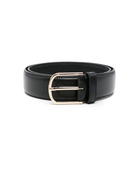 Totême Black Ledergürtel