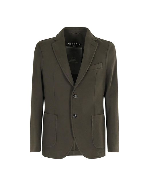 Blazers Circolo 1901 de hombre de color Green