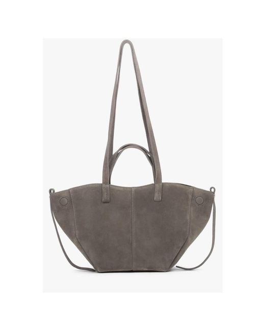 ESTRO Gray Shoulder Bags