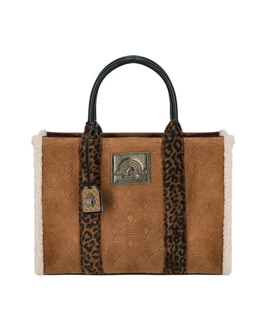 Tote Bags Kurt Geiger en coloris Brown