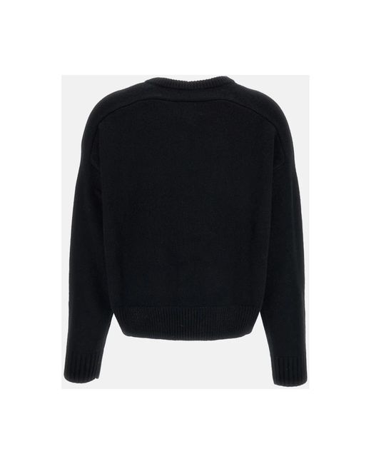 Loulou de Saison Black Round-Neck Knitwear