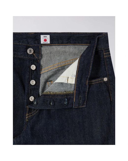 Straight Jeans Edwin de hombre de color Blue