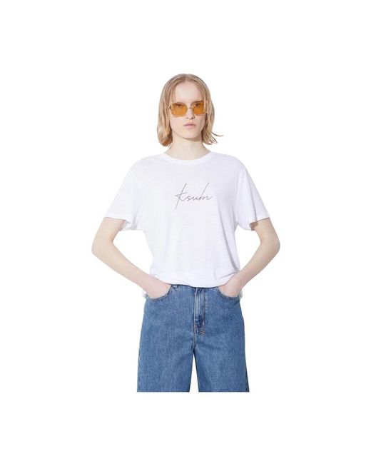 Ksubi T-Hemden in het White
