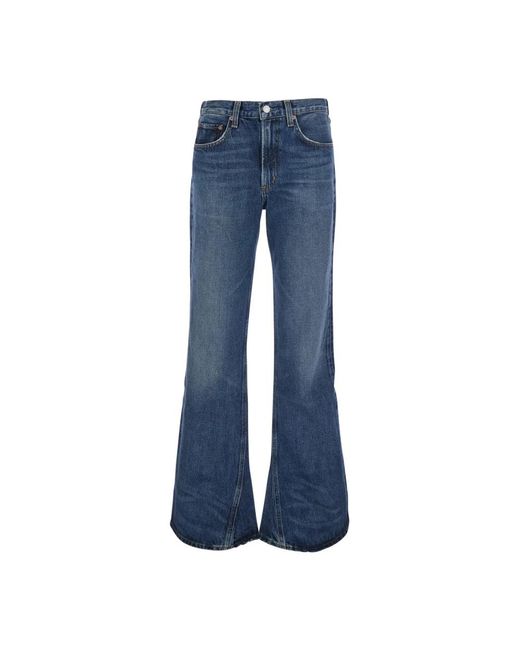 Flared Jeans Agolde de color Blue