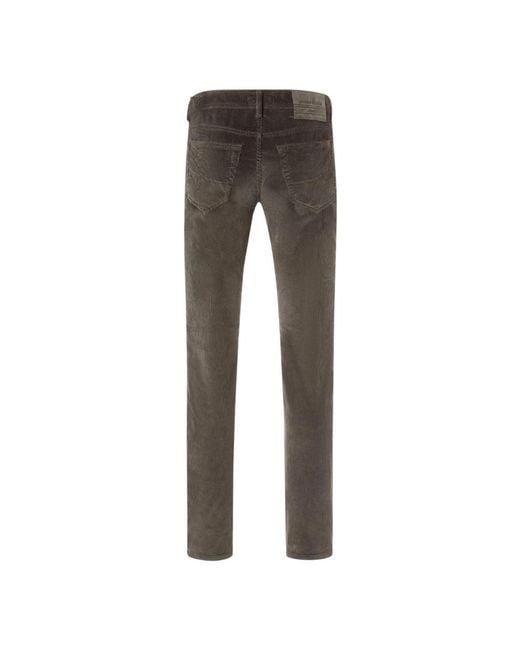 Jacob Cohen Gray Slim-Fit Trousers for men