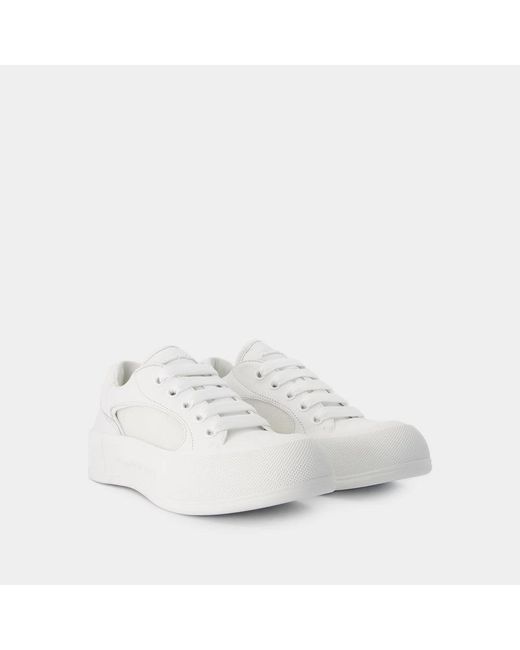 McQueen White Sneakers