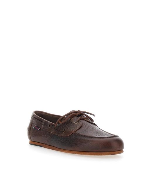 Sebago Brown Sailor Shoes for men