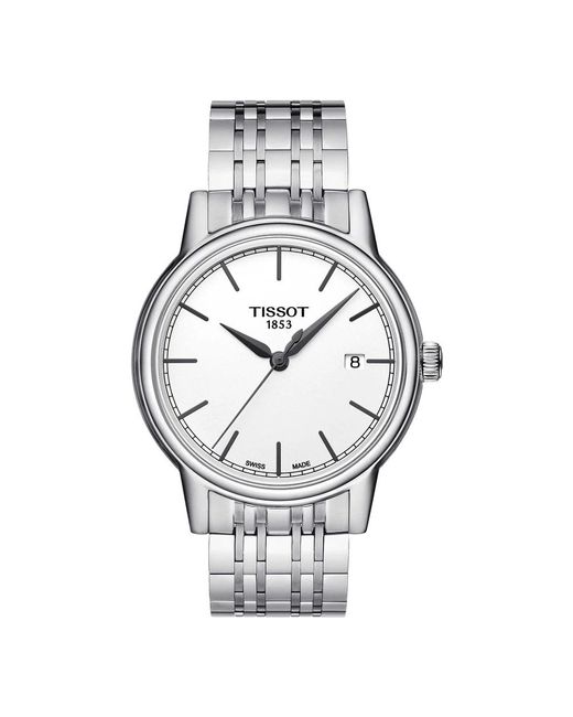 T0854101101100 - orologio al quarzo t-classic di Tissot in Metallic da Uomo
