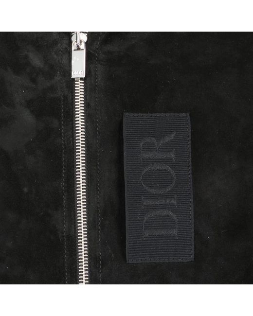 Dior Varsity blouson jacke in Black für Herren