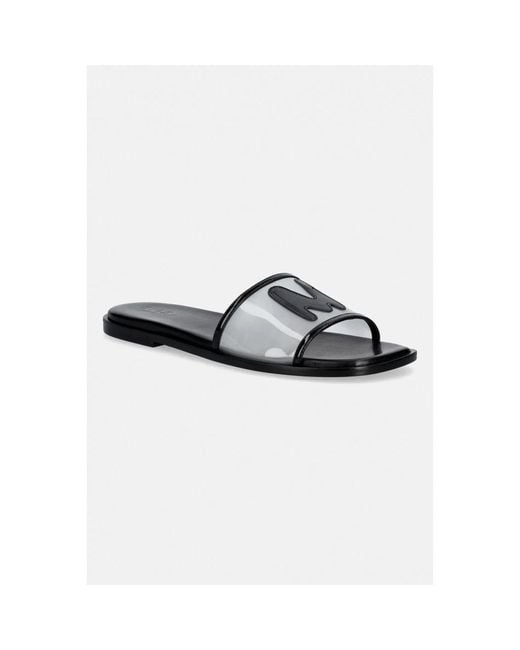 Sliders MSGM de color Black