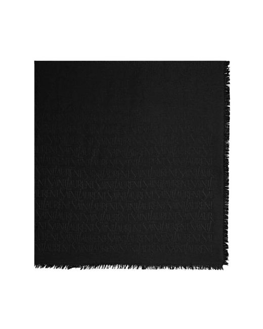 Silky Scarves Saint Laurent de hombre de color Black
