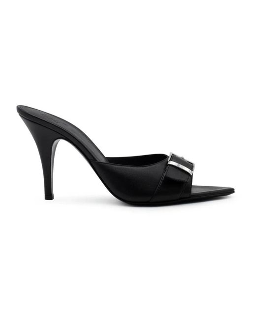 Heeled Mules di Gia Borghini in Black