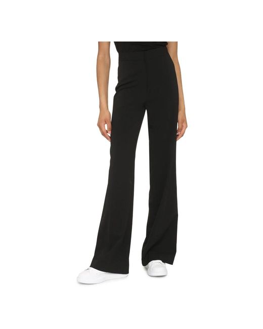 Stella McCartney Wide Trousers in het Black