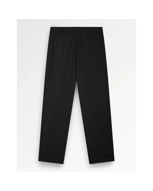 Filling Pieces Black Straight Trousers for men