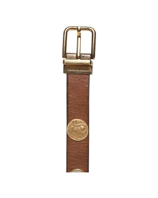 Dolce & Gabbana Brown Belts