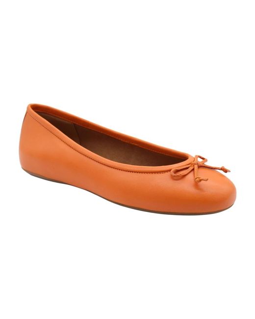 Geox Orange Ballerinas