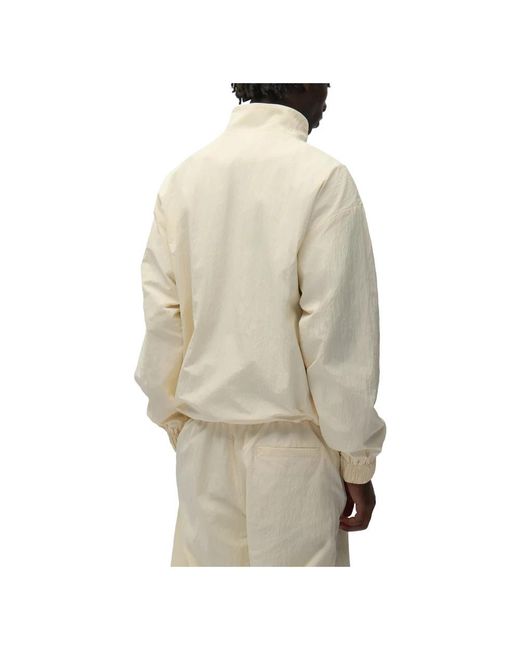 Arte' Squared Track Jacket in Natural für Herren