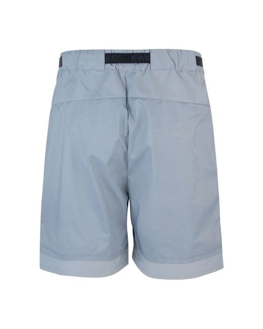 Casual Shorts K-Way de hombre de color Blue