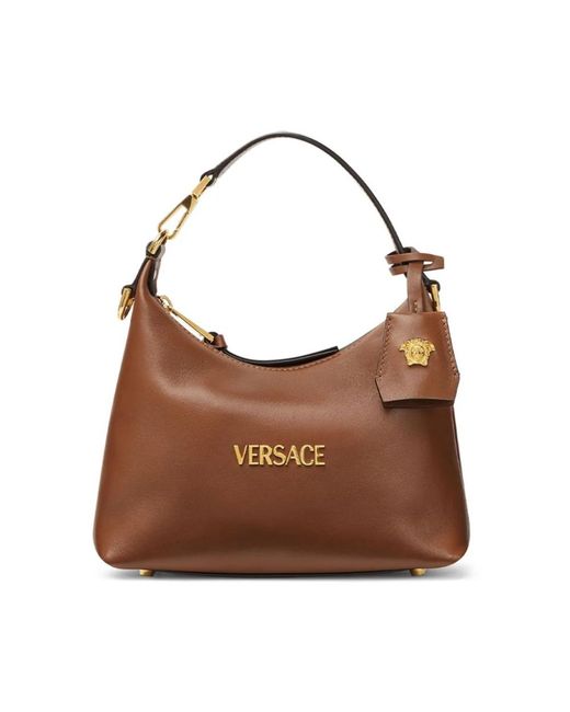 Versace Brown Shoulder Bags
