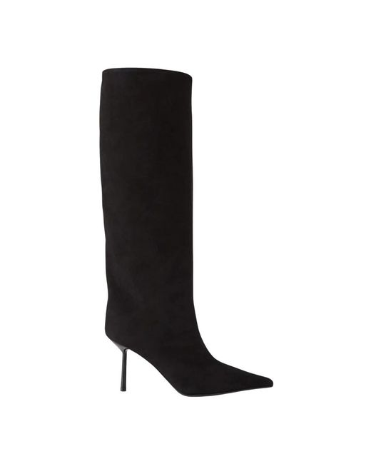 Le Silla Black Heeled Boots
