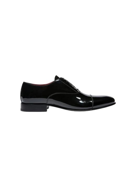 Scarosso Black Laced Shoes for men