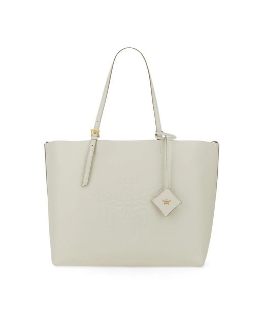 MCM Natural Tote Bags