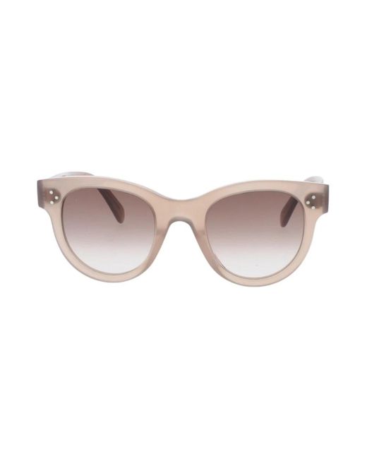Céline Pink Sonnenbrille mit verlaufsgläsern