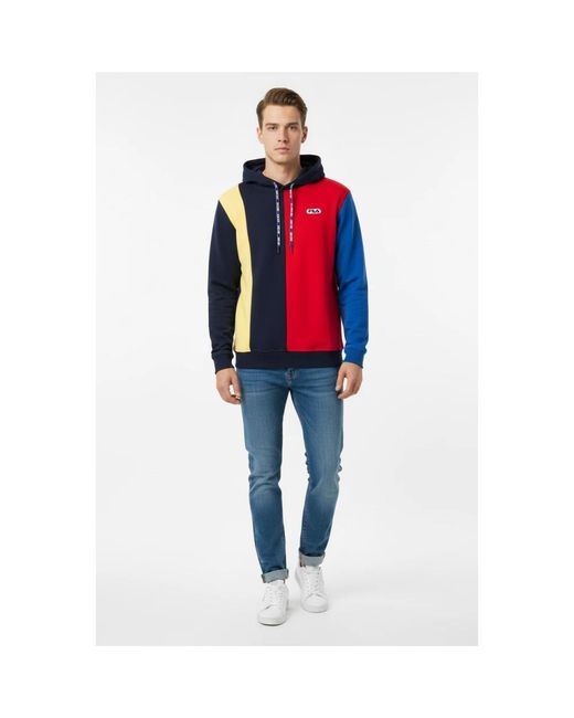 Hoodies Fila de hombre de color Blue