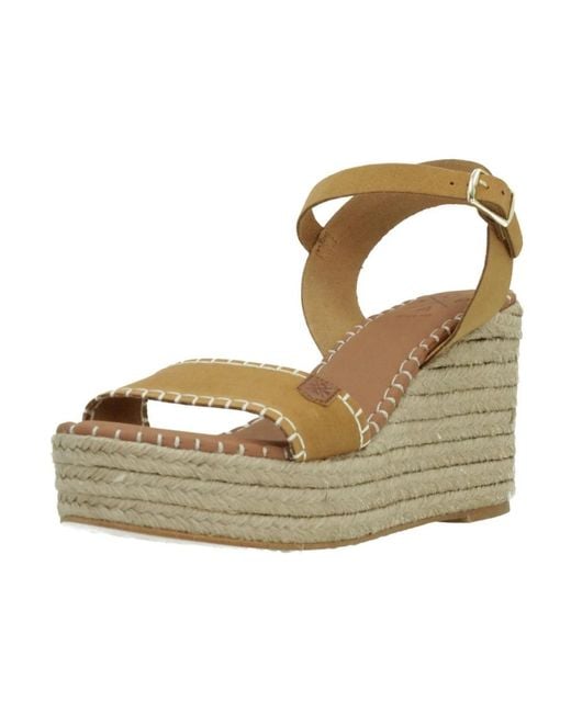 Wedges POPA de color Brown