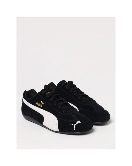 PUMA Speed Cat Suede Casual Sneakers in Black für Herren