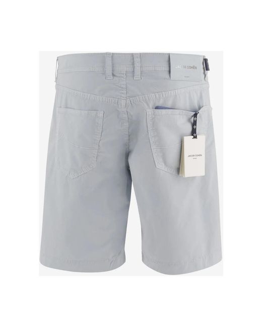 Jacob Cohen Gray Casual Shorts for men