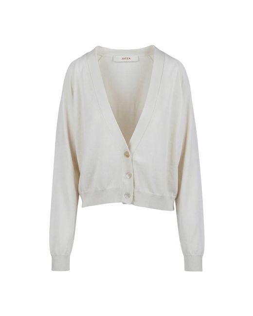 Cardigans Jucca de color Gray
