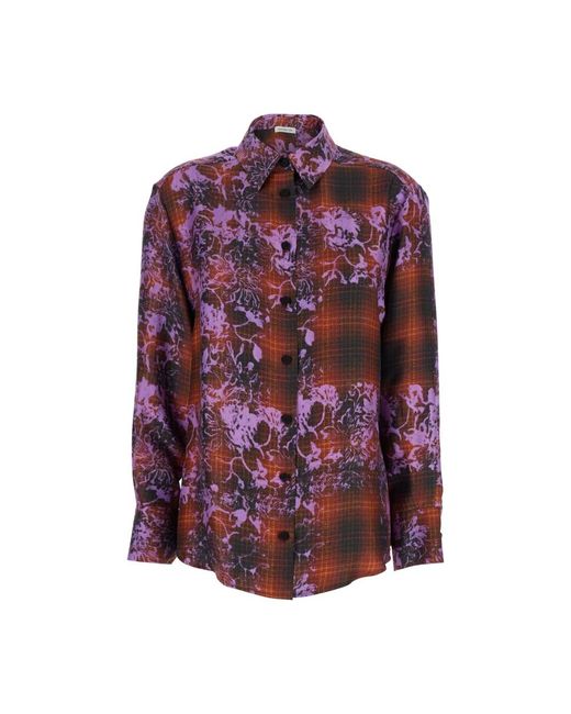 Mantero 1902 Shirts in het Purple