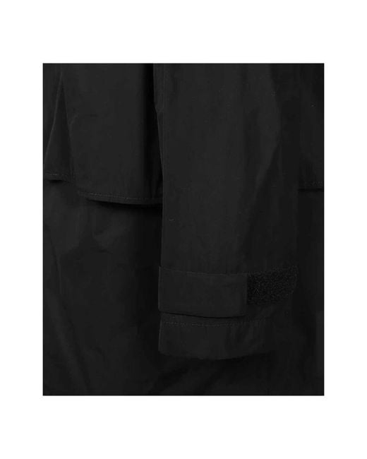 DSquared² Windbreaker jacke mit kapuze und logo in Black für Herren