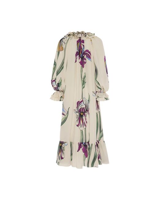 Midi Dresses LaDoubleJ de color Natural