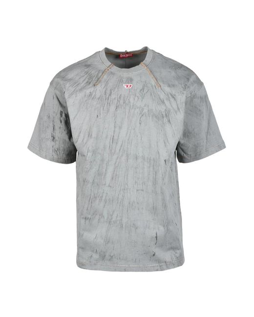 T-Shirts di DIESEL in Gray da Uomo