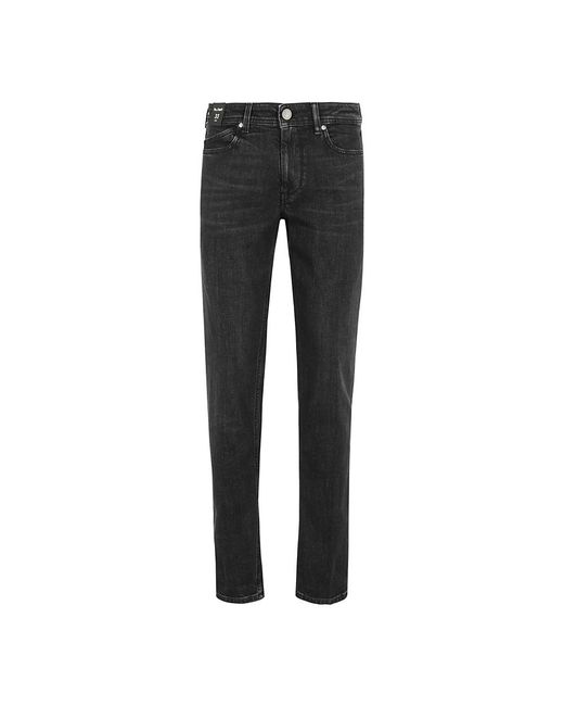 Re-hash Black Slim Fit Jeans for men