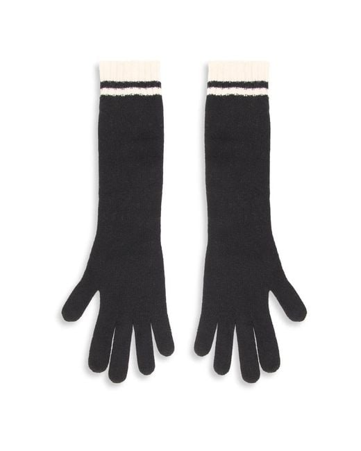 Gloves di Alberta Ferretti in Black