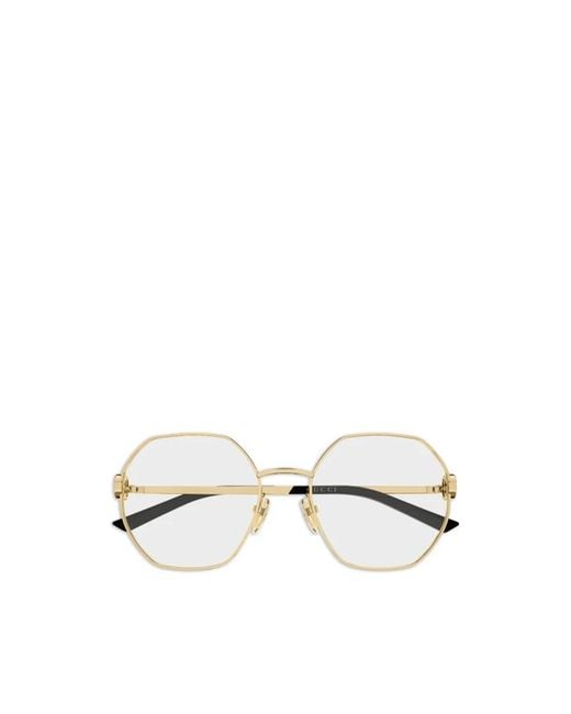 Gucci Metallic Glasses