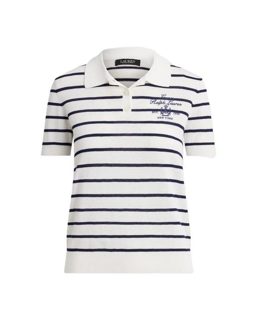 Ralph Lauren White Polo Shirts