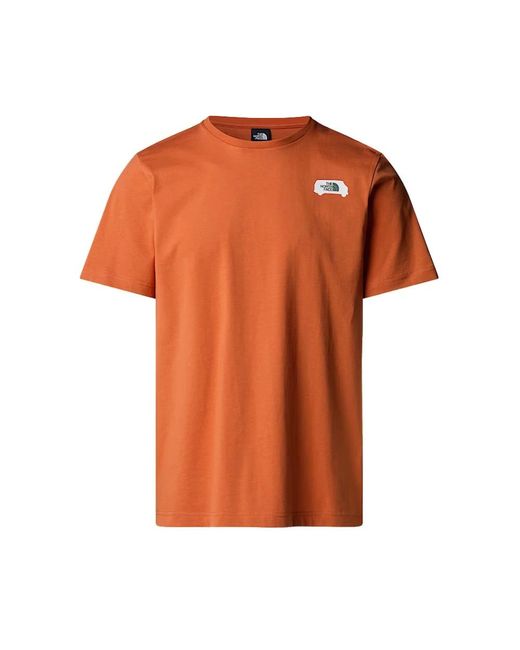 T-Shirts The North Face de hombre de color Orange