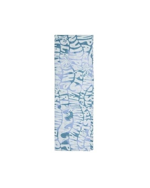 Lanvin Blue Winter Scarves