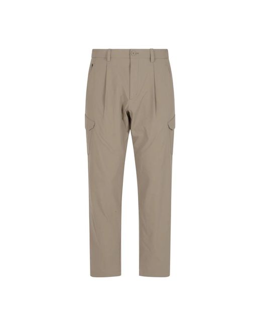Herno Gray Slim-Fit Trousers for men