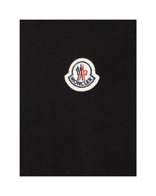 T-Shirts Moncler de hombre de color Black