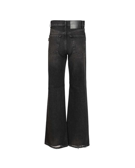 Haikure Black Flare Jeans