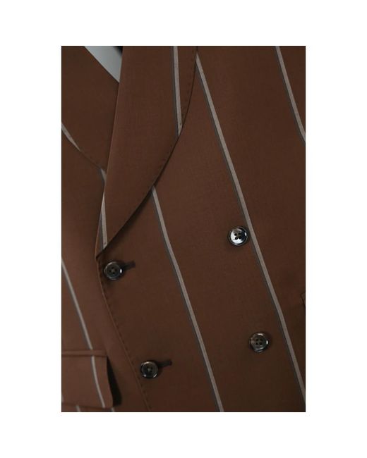 Jackets > vests Lubiam pour homme en coloris Brown
