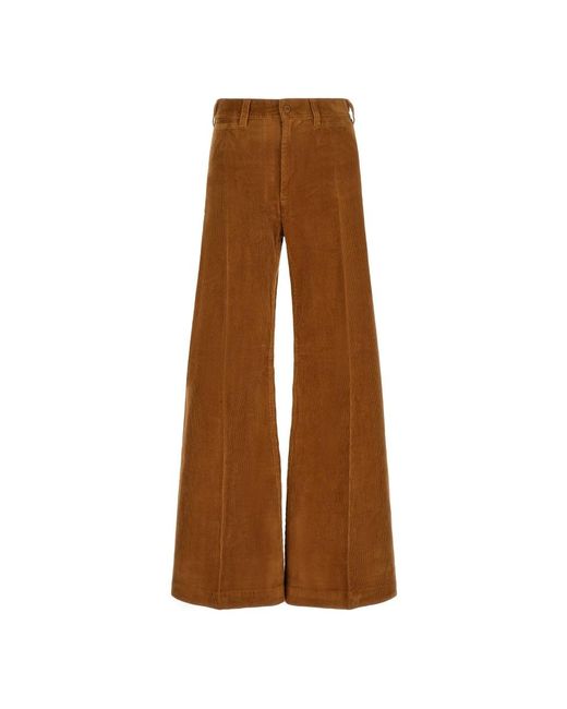 Polo Ralph Lauren Brown Wide Trousers