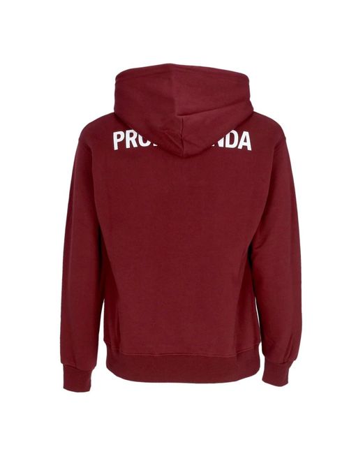 Propaganda Red Hoodies for men